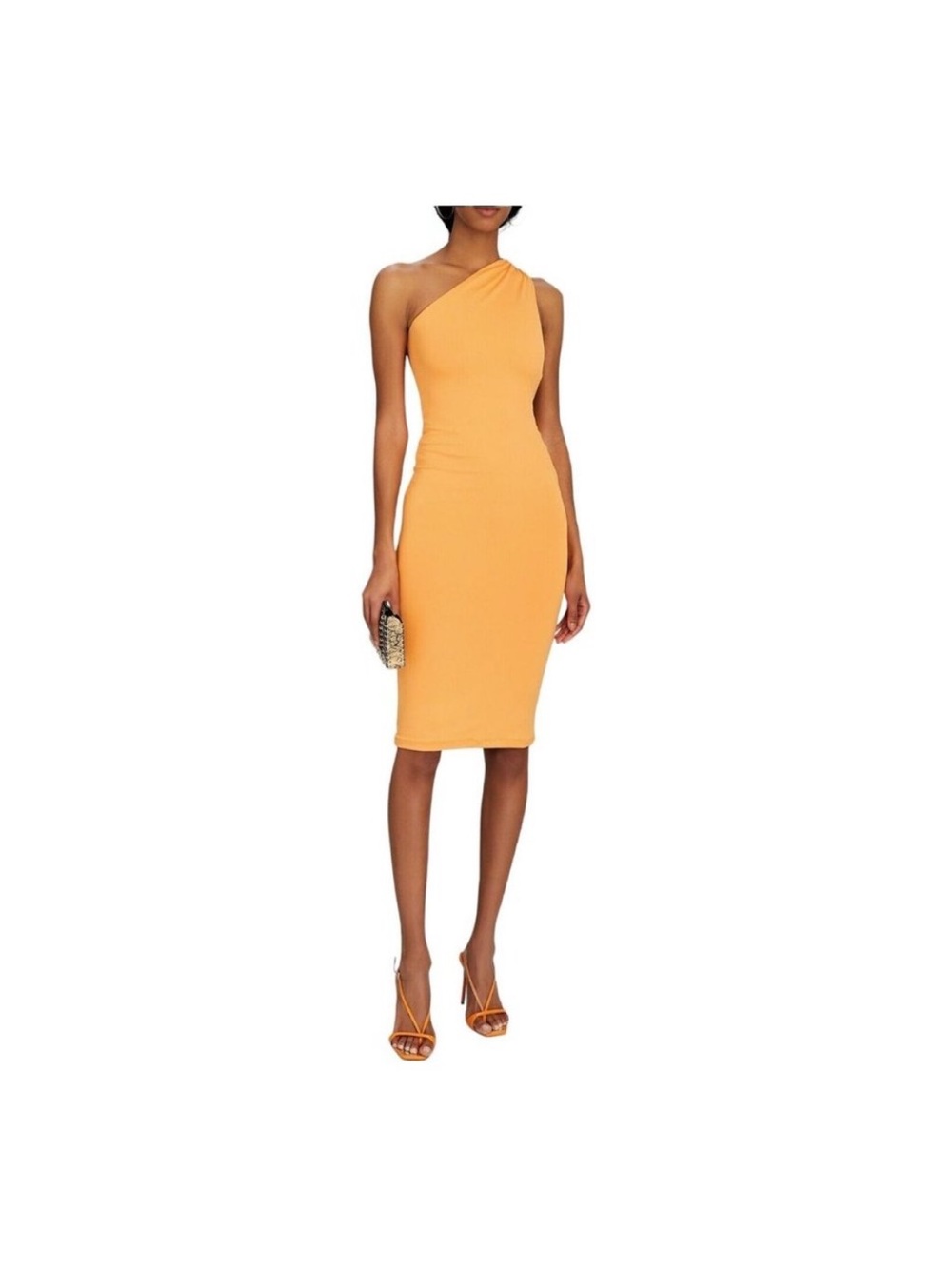 “BLACK” ALIX NYC One-Shoulder Bodycon Dress